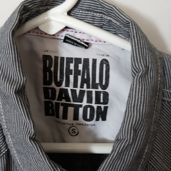 Buffalo David Bitton Mens Size Small Button Down - Picture 2 of 4
